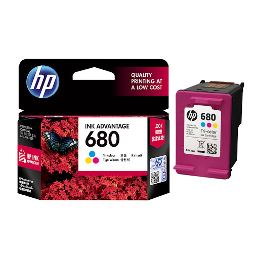 Mực in HP 680 (F6V26AA) - Tri Color hàng chính hãng, chất lượng tốt